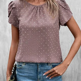 Eloisa | Elegant Bluse med Prikker