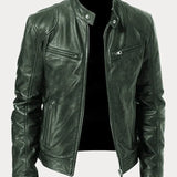 Victor | Casual Læderjakke - Tidløst Design og Komfort