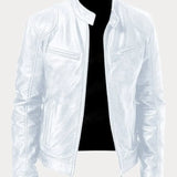 Victor | Casual Læderjakke - Tidløst Design og Komfort