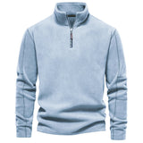 Henrik | Varm fleece krave sweatshirt