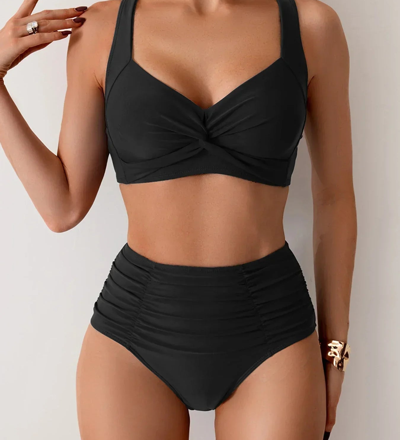 Noelia | Flæse Bandeau Bikini