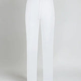 Sø Side Linned Bukser - Hvid