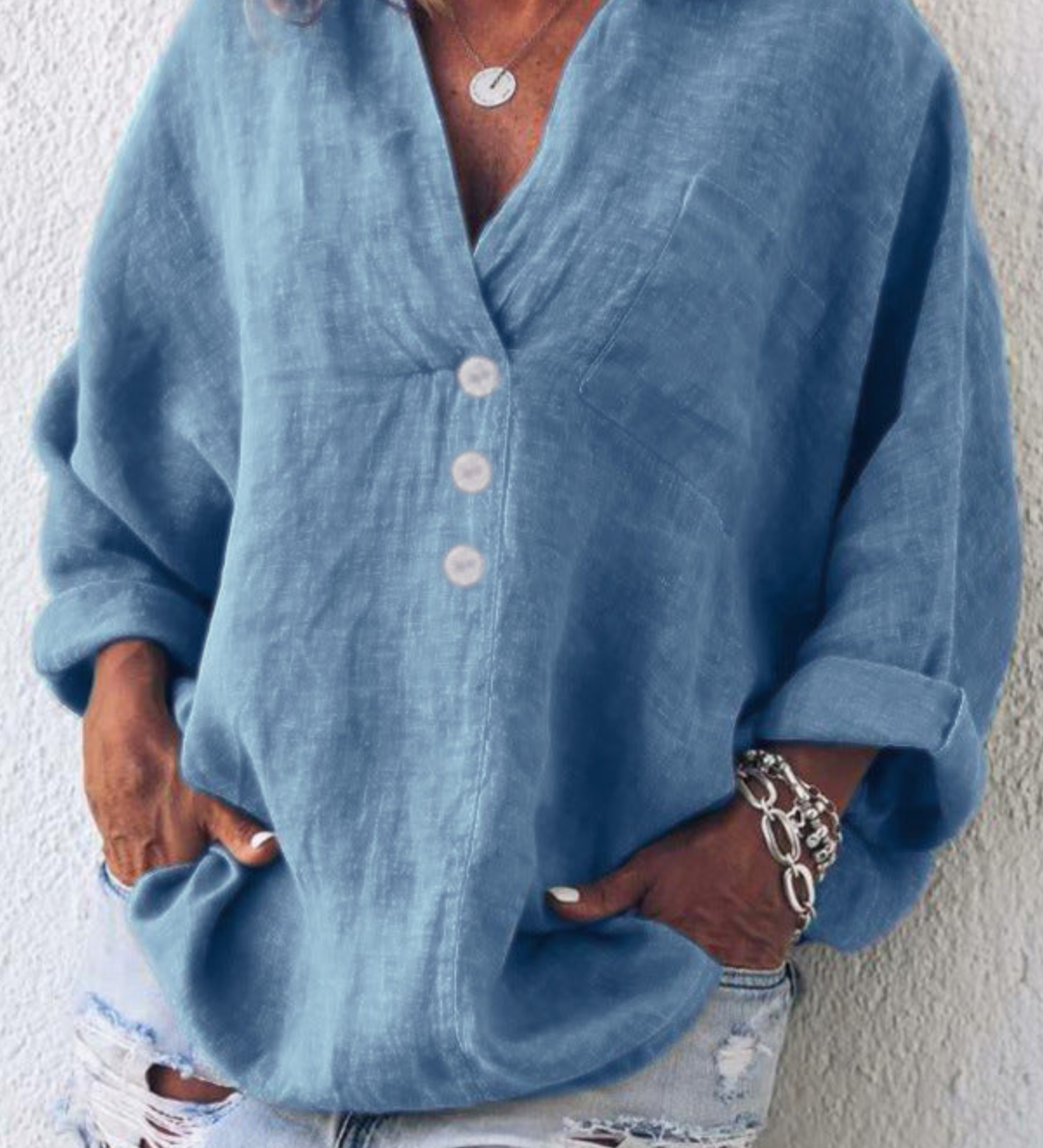 Freja – Luftig og behagelig top i og hør