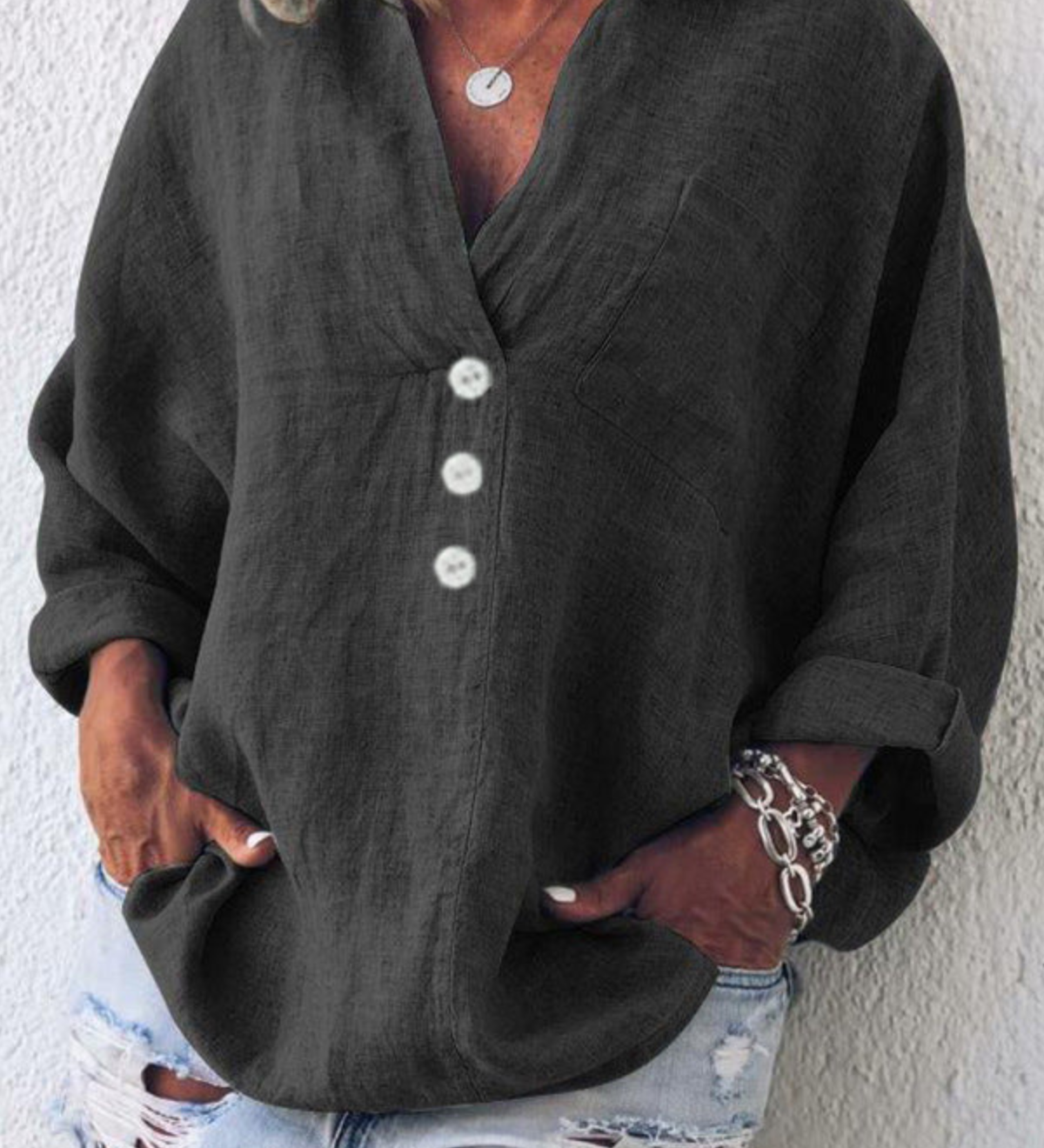 Freja – Luftig og behagelig top i og hør