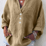 Freja – Luftig og behagelig top i og hør