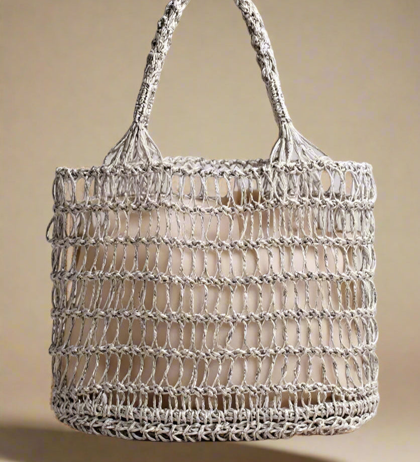 SOLSTRÅLE TASKE | Håndflettet Sommerklassiker