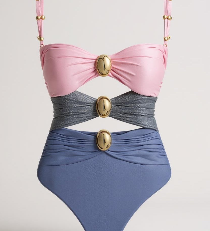 HAVSTEMNING BIKINI | Skulpturel Pasform & Eksklusiv Detalje