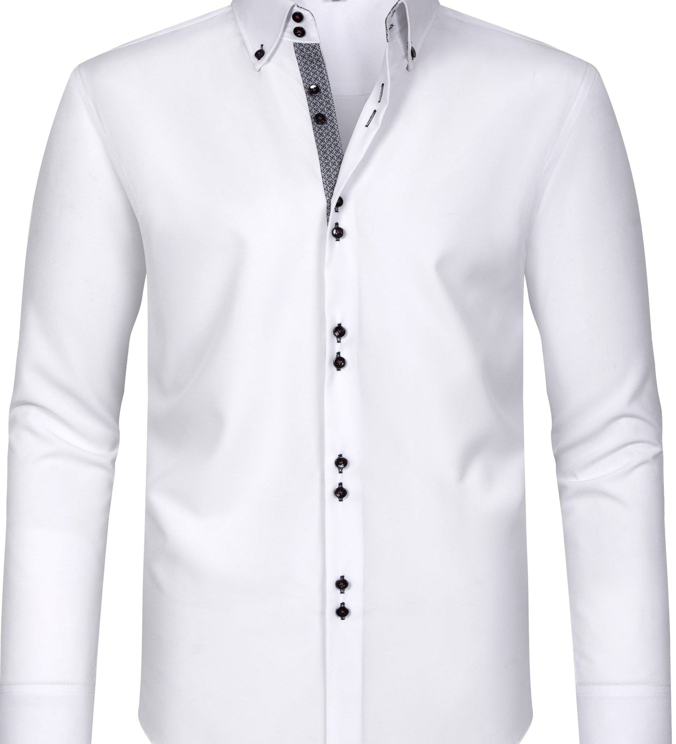 Dante | Langærmet skjorte med dobbelte knapper