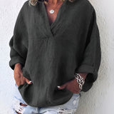 Frida – Luftig og behagelig top i og hør