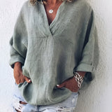 Frida – Luftig og behagelig top i og hør