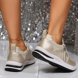 Adele | Stilige Metal Sneakers