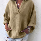 Frida – Luftig og behagelig top i og hør