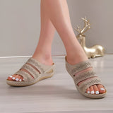 Vara™ ortopædiske sandaler med kilehæl