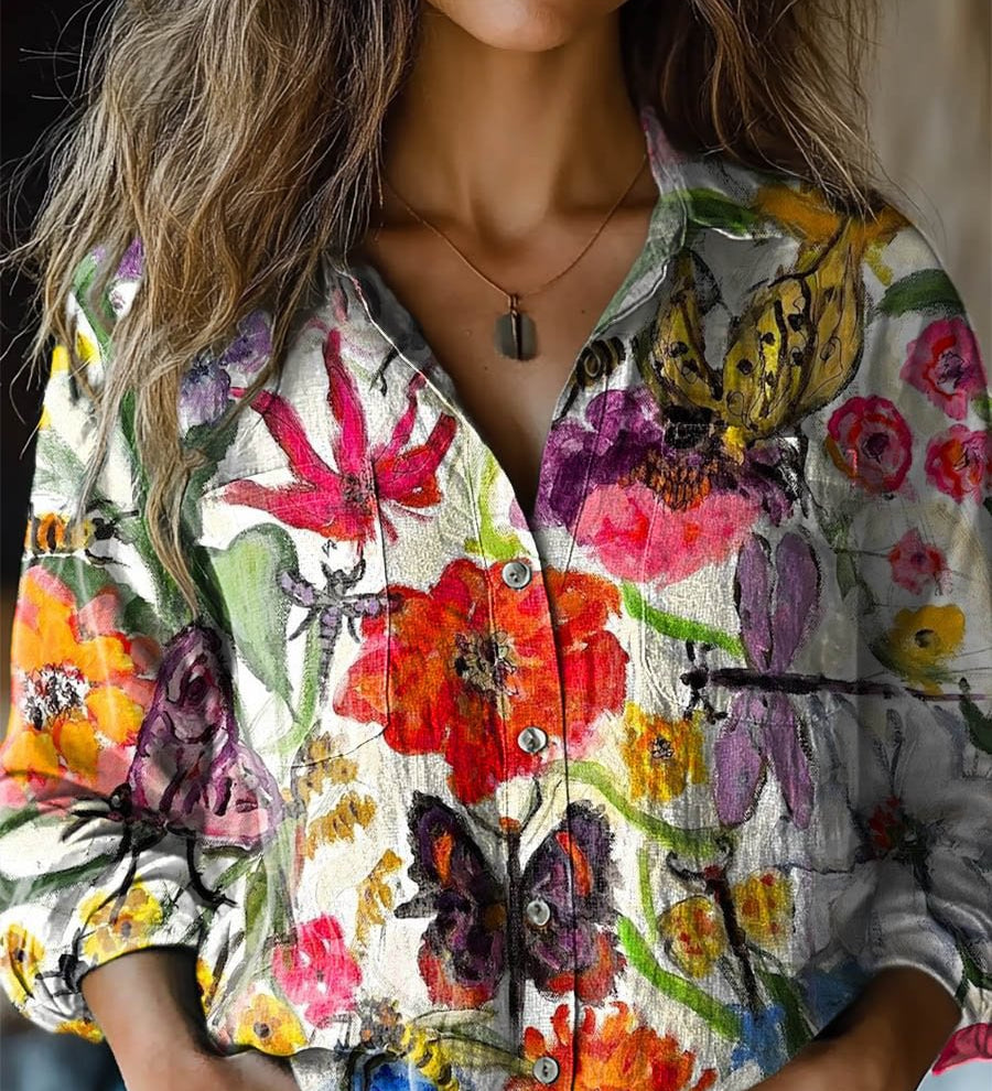 Clara™ | Strålende Solsikkebluse