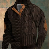 Anders™ | Mønstret striktrøje