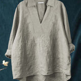 Maria™ - Linnedbluse