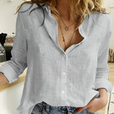 INGRID™ LINNEBLUSE | Let og stilfuld