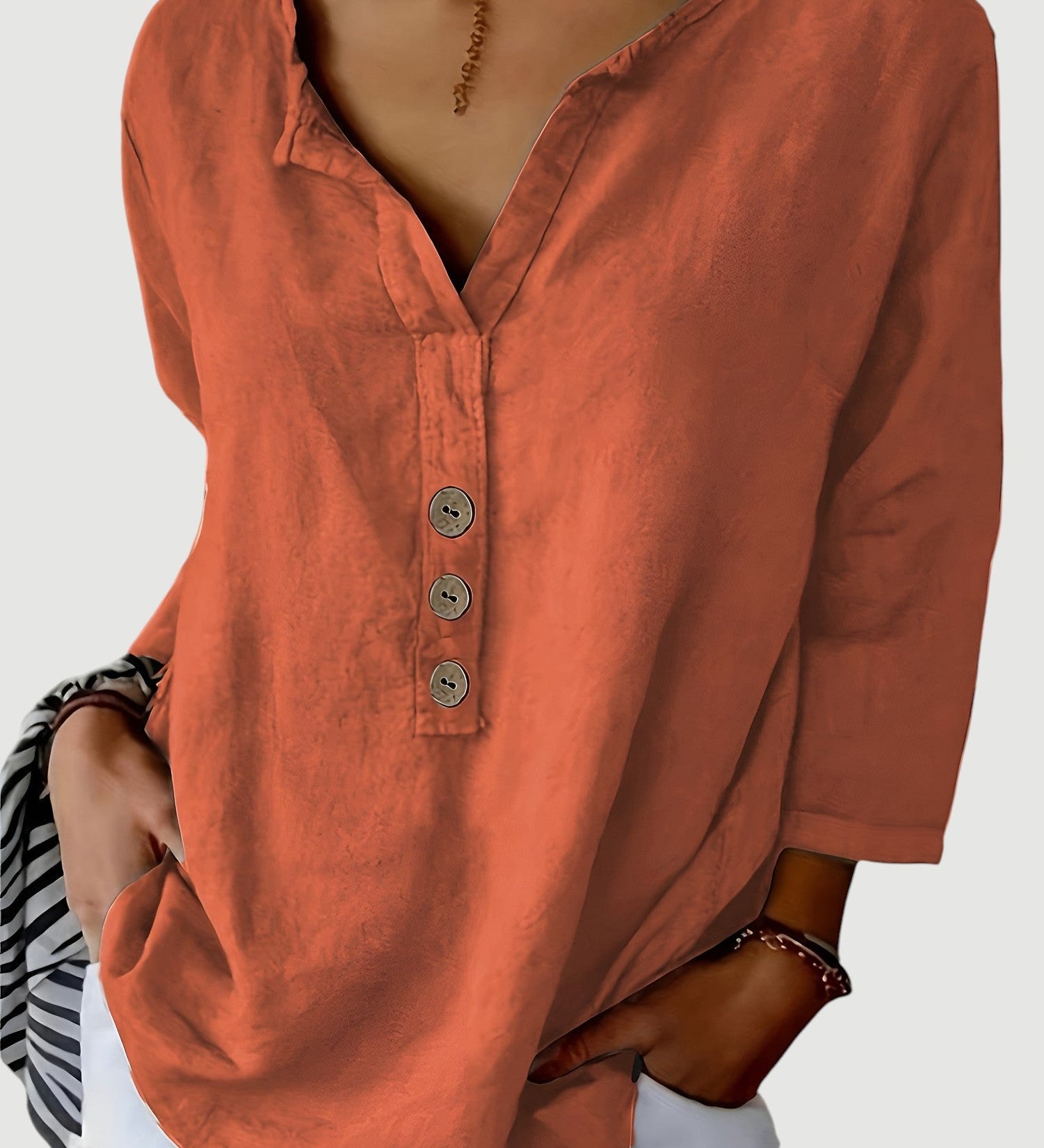 Vilma | Luftig og behagelig top i hor