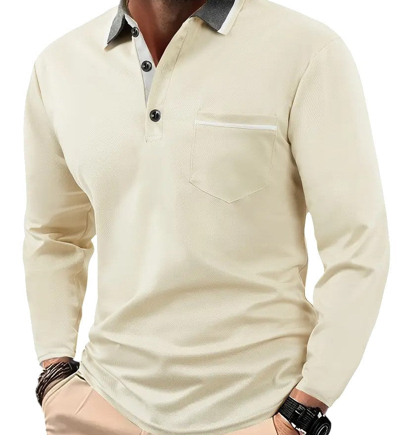 Klassisk Langærmet Polo