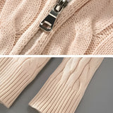 Marco | Sweater med halv lynlås