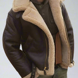 Kristian | Premium jakke i shearling-stil