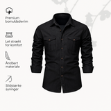 Silas | Denimskjorte i bomuld