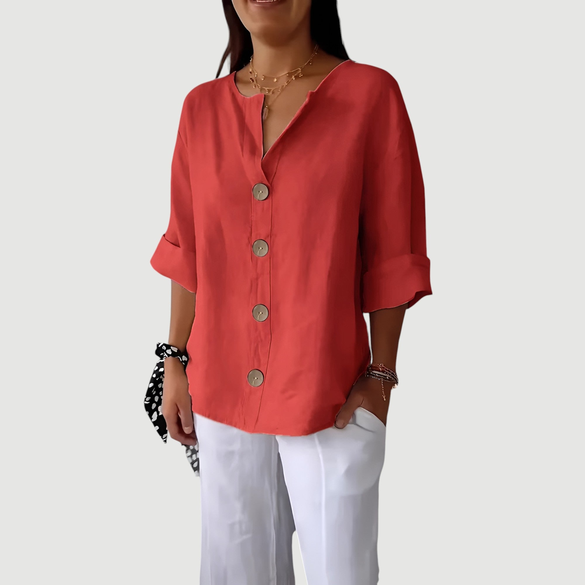 Alma | Luftig og behagelig top i hor