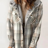 Wivian | Hygge Ternet Jakke med Fleecefor