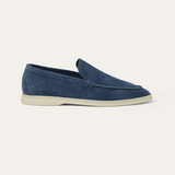 Fins Suede Loafers – Intens Blå