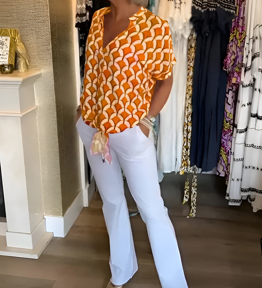 LEONTINE™ BLUSE | Let og elegant – din nye sommerfavorit