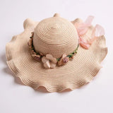 Stråblomsterhat | Boho-inspireret Elegance til Solrige Dage
