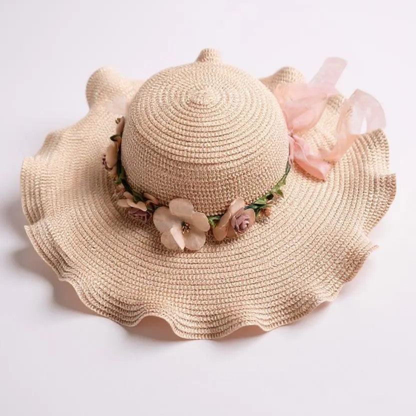 Stråblomsterhat | Boho-inspireret Elegance til Solrige Dage