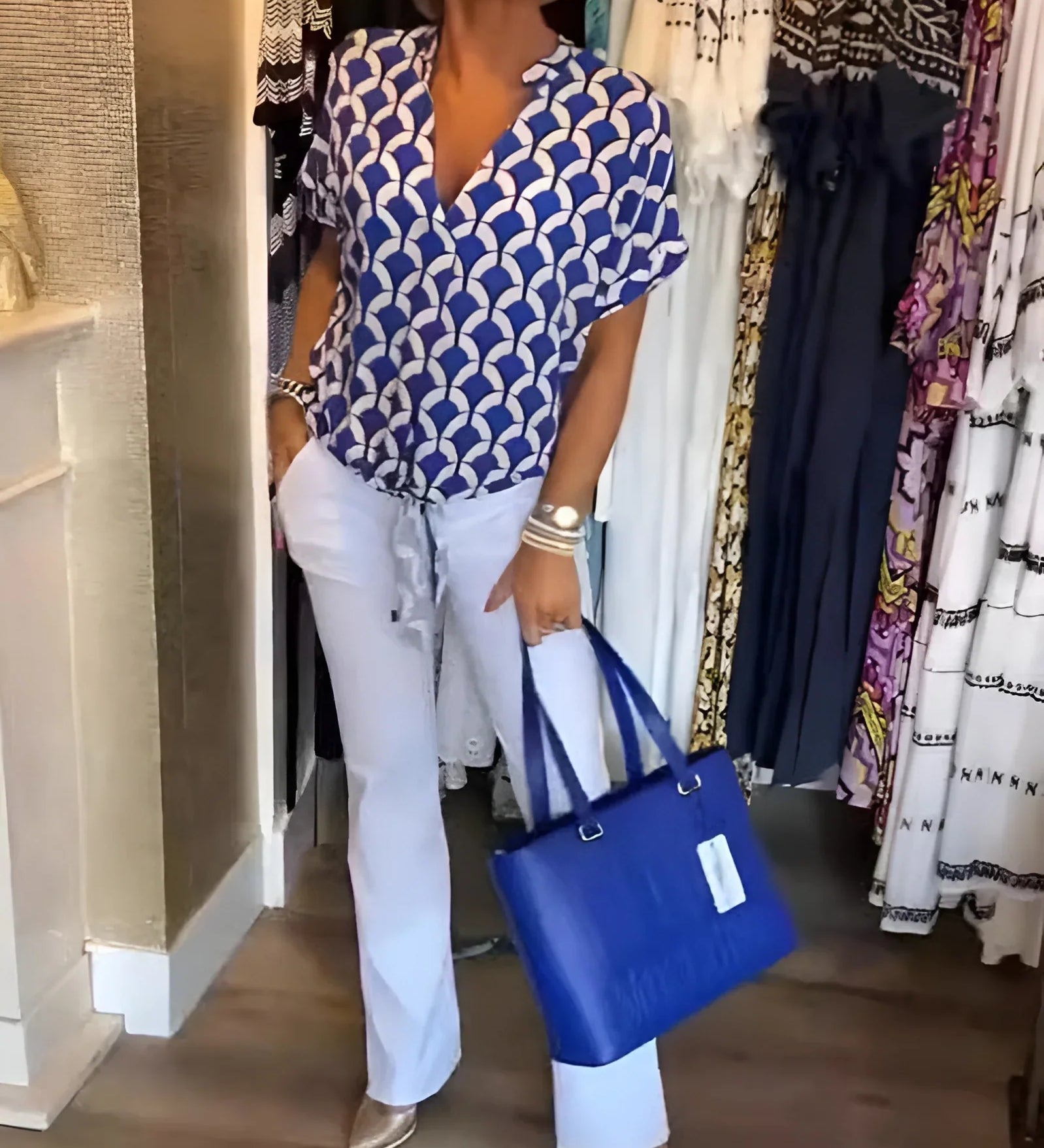 LEONTINE™ BLUSE | Let og elegant – din nye sommerfavorit