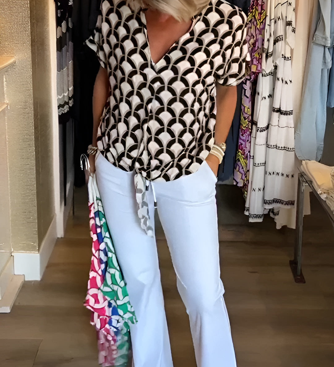 LEONTINE™ BLUSE | Let og elegant – din nye sommerfavorit