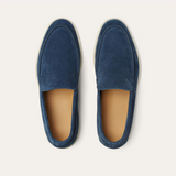 Fins Suede Loafers – Intens Blå