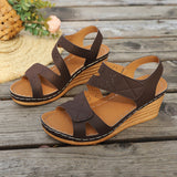 Freja™ – Moderne kilehælsandaler med komfortabel fodseng