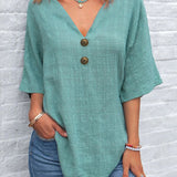 Vera | Lette linnen top for ultimativ komfort